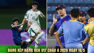 Bảng xếp hạng U17 châu Á 2026 ngày 10/5: Thái Lan bị loại; Xác định 2 đội đầu tiên có vé World Cup