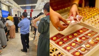 Giá vàng hôm nay (chiều 12/5): Vàng miếng, nhẫn trơn tăng 1,8 triệu, dân xếp hàng ‘ôm vàng’, cửa hàng đổi cách giao dịch