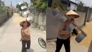 Danh tính người phụ nữ phơi lúa lấn chiếm lòng đường rồi dùng cào tấn công tài xế, bị xử lý ra sao?