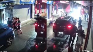 Hà Nội: Thêm một vụ nhóm thanh niên nghi trêu ghẹo 2 cô gái bất thành, chặn xe hành hung trên đường