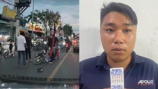 Nam thanh niên dừng xe giữa đường đấm đá người chở bia túi bụi kể nguồn cơn sự tức giận