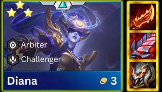 ĐTCL mùa 17: Đội hình Diana reroll bất tử đang làm mưa làm gió tại bản cập nhật 17.3