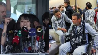 Israel trục xuất Tiêu Nguyễn Bảo Ngọc cùng hàng trăm nhà hoạt động bị bắt trên tàu viện trợ đến Gaza