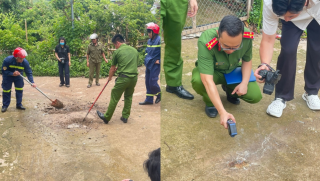 Cơ quan chức năng lên tiếng về hiện tượng sân nhà tự bốc cháy ở Sơn La, ghi nhận gì ở hiện trường?