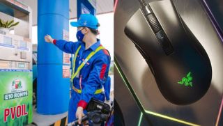 Giá xăng E10 RON95 ngày 9/6 giảm gần 10.000 đồng/lít từ đỉnh, chuột gaming Razer giảm giá tới 50%