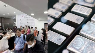 Giá bạc hôm nay 9/6 đổi chiều, người dân xếp hàng đặt mua, chấp nhận chờ 60 ngày mới nhận hàng