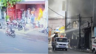 Nguồn cơn vụ cháy khiến cụ ông 82 tuổi thiệt mạng, camera ghi lại cảnh con trai nạn nhân phóng hỏa