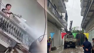 Cái kết cuối vụ xịt nước vào thợ xây nhà hàng xóm ở Hà Nội, 2 gia đình thống nhất gì?
