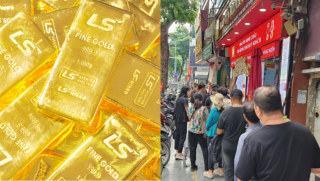 Giá vàng hôm nay 12/6: Vàng SJC trong nước tăng ngoạn mục, cửa hàng ra luật mới, dân đổ xô 'đu đỉnh'