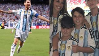 Messi lập hat-trick lịch sử, phản ứng của 3 con trai khiến triệu người tan chảy