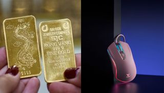 Giá vàng trong nước ngày 25/6 mất thêm hơn 1 triệu đồng/lượng, một thương hiệu chuột gaming giá rẻ như cho