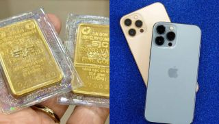 Giá vàng chiều nay 26/6: Bất ngờ đảo chiều tăng cả vàng miếng lẫn vàng nhẫn, iPhone 13 Pro Max rẻ bèo