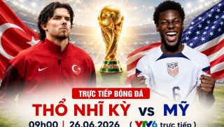 VTV trực tiếp bóng đá Thổ Nhĩ Kỳ vs Mỹ - Link xem trực tiếp World Cup 2026 hôm nay 26/6
