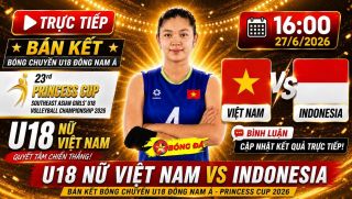 Link xem TRỰC TIẾP bóng chuyền nữ Việt Nam đấu Indonesia - Bán kết U18 nữ Đông Nam Á 2026