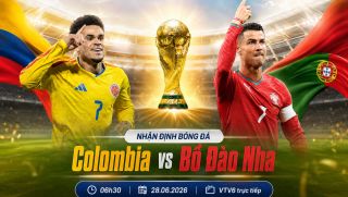 Link xem TRỰC TIẾP bóng đá Colombia vs Bồ Đào Nha 06h30 ngày 28/6 - VTV trực tiếp World Cup 2026 hôm nay