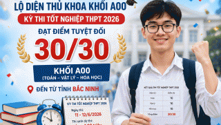 175.241 thí sinh có điểm tổ hợp A00, chỉ một thí sinh đạt trọn vẹn 30/30 điểm: Thông tin về thủ khoa khối A00