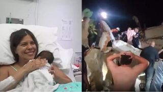 Bé sơ sinh 18 ngày tuổi sống sót thần kỳ sau 32 tiếng mắc kẹt dưới tòa nhà đổ sập vì động đất Venezuela