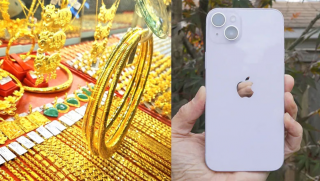 Giá vàng hôm nay trưa 2/7: Vàng miếng SJC lội ngược dòng tăng mạnh 2 triệu, iPhone 14 Plus rẻ bèo
