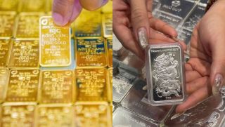 Giá vàng bạc hôm nay 8/7 giảm mạnh: Vàng SJC xuống 150 triệu, bạc chịu áp lực kép