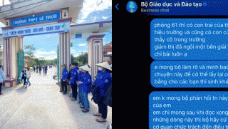 Phản ánh giám thị chỉ bài cho con hiệu trưởng trong phòng thi ở Quảng Trị: Tin nóng về 57 cán bộ coi thi? 