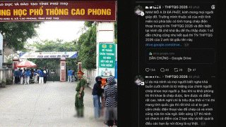 Vụ phản ánh cho học sinh ‘chép bài’ trong phòng thi ở Phú Thọ: Sở GD-ĐT và trưởng điểm thi lên tiếng