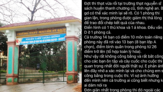 Một phòng thi ở Nghệ An bị tố có 13 điểm 10 Toán: Hiệu trưởng lên tiếng, Sở GD ĐT tỉnh vào cuộc
