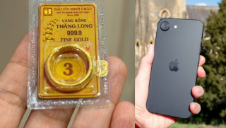 Giá vàng hôm nay chiều 13/7: Thị trường trong nước giảm sâu 2 triệu đồng ngay phiên đầu tuần, giá iPhone 16e có rẻ?