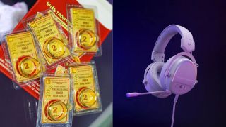 Giá vàng ngày 13/7: Biến động mạnh ngay đầu tuần mới, tai nghe gaming Rapoo giá rẻ bất ngờ