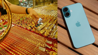 Giá vàng hôm nay tối 17/7 lao dốc không phanh giảm tới 1,7 triệu đồng/lượng, giá iPhone 16 hạ nhiệt sâu