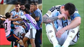 Cầu thủ Argentina và Tây Ban Nha xô xát 'cực căng' sau trận chung kết World Cup 2026