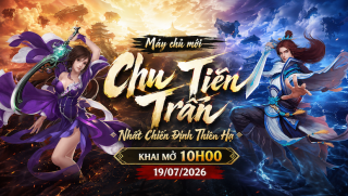 Võ Lâm Miễn Phí ra mắt máy chủ mới Chu Tiên Trấn, cơ hội đua top nhận tượng vàng Kim Mã