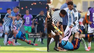 Nguồn cơn khiến cầu thủ Argentina lao vào đánh đội bạn sau khi hết giờ, nhiều người bất ngờ đòi ‘quay xe’