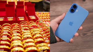 Giá vàng hôm nay trưa 21/7 vẫn trên đà giảm, bốc hơi cả triệu đồng/lượng, giá iPhone 16 Plus rẻ kỷ lục 