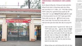 Nghi vấn Phó Hiệu trưởng can thiệp thi cử cho con thành thủ khoa khối D01: Người trong cuộc lên tiếng