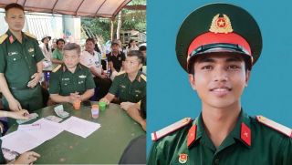 Chiến sĩ hy sinh khi cứu 2 người bị điện giật được truy thăng quân hàm vượt bậc