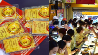 Giá vàng hôm nay chốt phiên 24/7: Vàng miếng SJC bất ngờ đảo chiều tăng, vàng thế giới giằng co