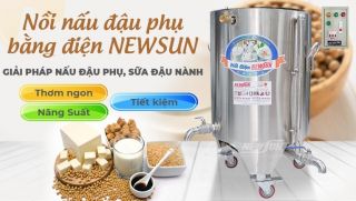 Tiết kiệm hàng triệu đồng tiền điện mỗi tháng nhờ nồi hơi nấu đậu phụ thông minh