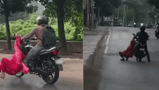 Người phụ nữ bám đầu xe máy, bị bạn trai kéo lê nhiều mét trên đường: Hé lộ nguồn cơn vụ việc?