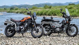 Special Parts Takegawa trình diễn Honda CT125 Hunter Cub và CL250 độ cực chất tại Osaka Motorcycle Show 2026