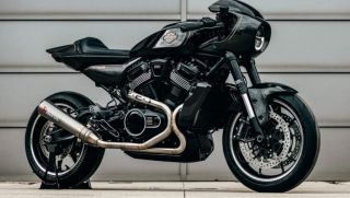 Harley-Davidson bất ngờ hồi sinh chất Cafe Racer - RMCR V2 1.250cc sắp đối đầu Triumph Thruxton RS