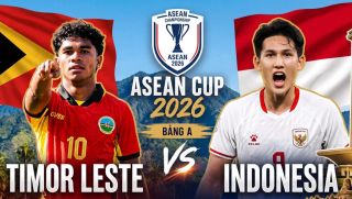 Xem trực tiếp bóng đá Timor Leste vs Indonesia ở đâu, kênh nào? Link xem trực tiếp AFF Cup 2026 HD