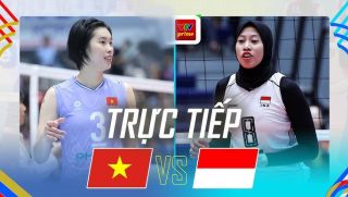 Link xem TRỰC TIẾP bóng chuyền nữ Việt Nam đấu Indonesia hôm nay 1/8 - VTV7 trực tiếp SEA V.Cup 2026
