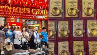 Giá vàng hôm nay 6/8 tăng vọt, vàng SJC áp sát mốc cao hiếm thấy, vàng nhẫn bao nhiêu?