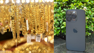 Giá vàng hôm nay chiều 6/8: Thế giới neo đỉnh, trong nước giảm sốc cả triệu đồng, giá iPhone 14 Pro rẻ như cho