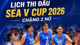 Lịch thi đấu bóng chuyền SEA V.Cup 2026 hôm nay 7/8 - Link xem trực tiếp tuyển Việt Nam vs Indonesia