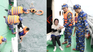 Nạn nhân thứ 2 vụ 4 người bị sóng cuốn khi chụp ảnh ở Mũi Nghê được cứu, hé lộ vị trí khi tìm thấy
