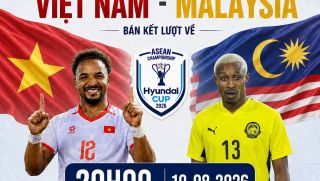 VTV trực tiếp bóng đá Việt Nam vs Malaysia - Link xem trực tiếp AFF Cup 2026 hôm nay 19/8 trên VTV6