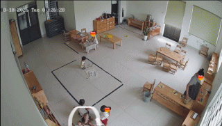 Phụ huynh zoom cận cảnh con trai đi theo cô giáo mầm non vào góc khuất camera, nội tình gây bất ngờ?