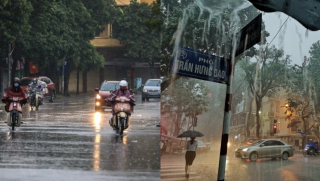Tin thời tiết Hà Nội mới nhất: Mưa lớn kéo dài đến 23/8, cảnh báo nguy cơ ngập úng và lốc sét