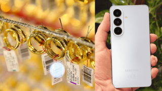 Giá vàng hôm nay trưa 27/8 trồi sụt liên tục ở mốc cao, thế giới vượt mốc 4.600 USD, Samsung S26 Plus siêu rẻ